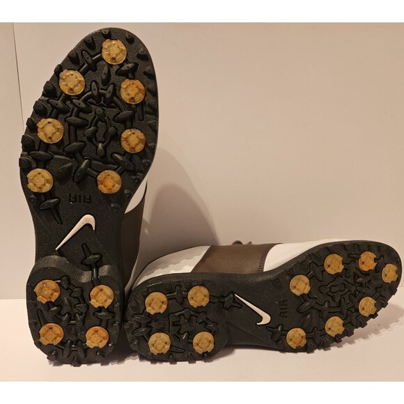 Nike Air Kempshall Last Men’s Brown White Leather Saddle Golf Shoes SZ US 11.5 - Picture 10 of 14